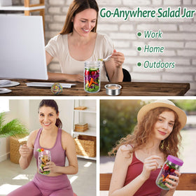 KTKUDY portable meal-prep container from a 4-pack or 6-pack for on-the-go lunches.