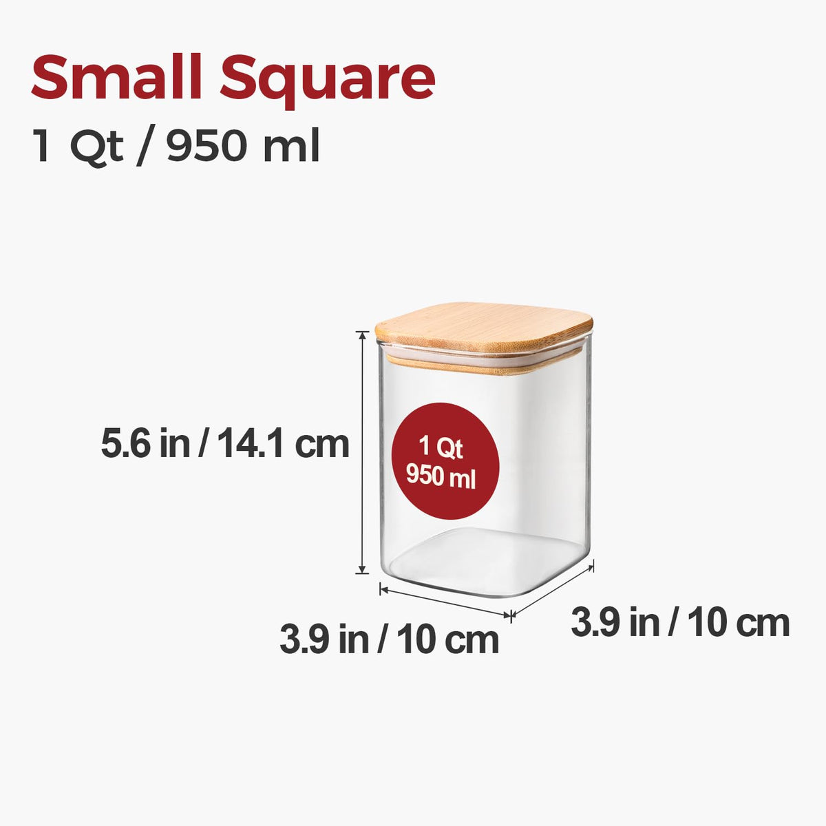 KTMAMA coffee beans container shows contents at a glance and preserves freshness