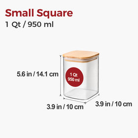 KTMAMA coffee beans container shows contents at a glance and preserves freshness