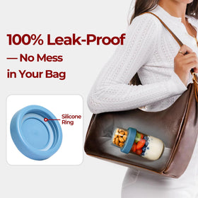 KTMAMA leak-proof lids seal securely for mess-free commuting.
