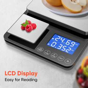 KUAIVO backlit LCD display for clear readings in any lighting.