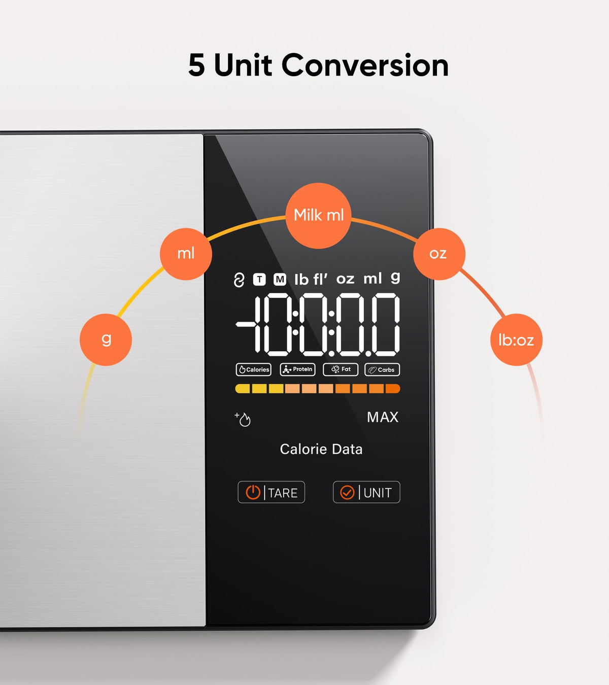 KUAIVO compact kitchen scale designed for daily use.