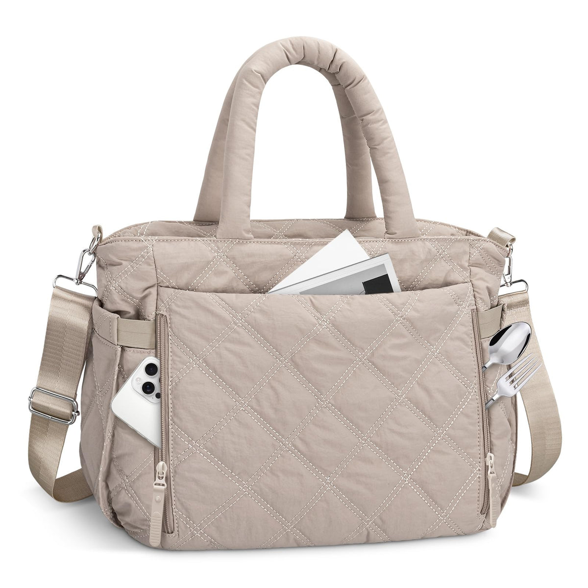 KUBYA lunch bag 17L capacity ideal for all day meals.