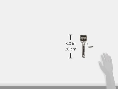 Küchenprofi ergonomic design suitable for both left- and right-handed use.
