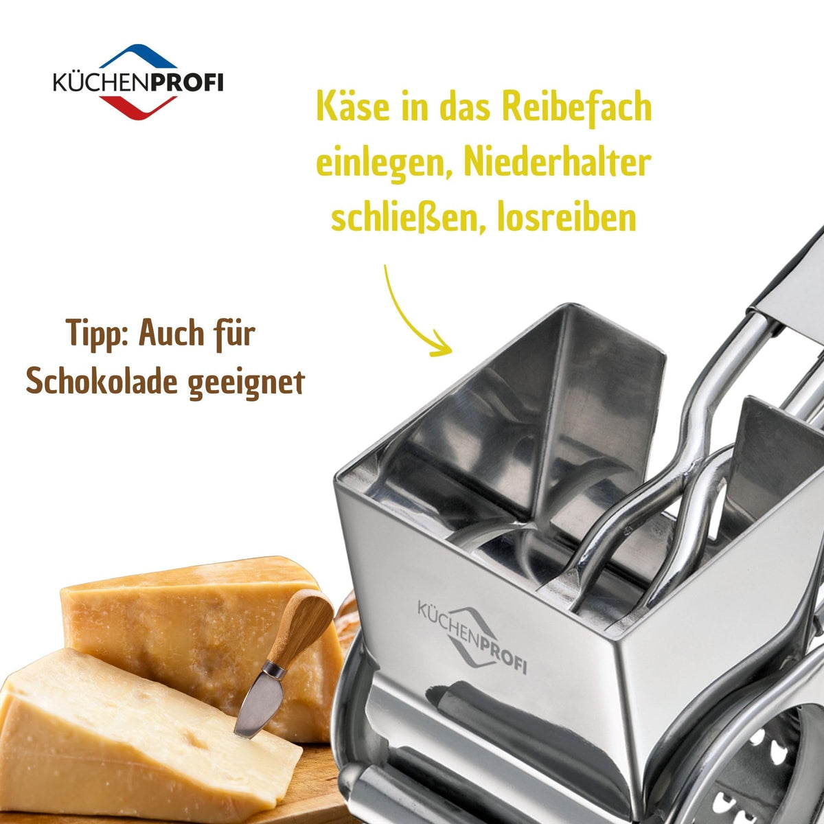 Küchenprofi sleek cylindrical finish adds modern style to any kitchen.