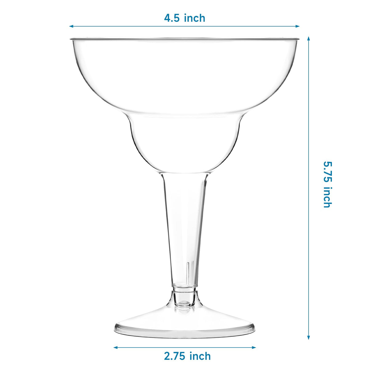 Kucoele clear disposable cocktail cups ideal for quick cleanup after parties