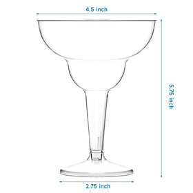 Kucoele clear disposable cocktail cups ideal for quick cleanup after parties
