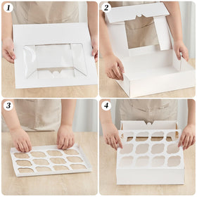 Kucoele bakery-ready containers ideal for parties, events, and gift packaging.