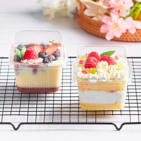 Kucoele freezer-safe cups for make-ahead desserts and cold treats.