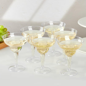 Kucoele wedding party plastic glasses offer a reliable disposable option for celebrations