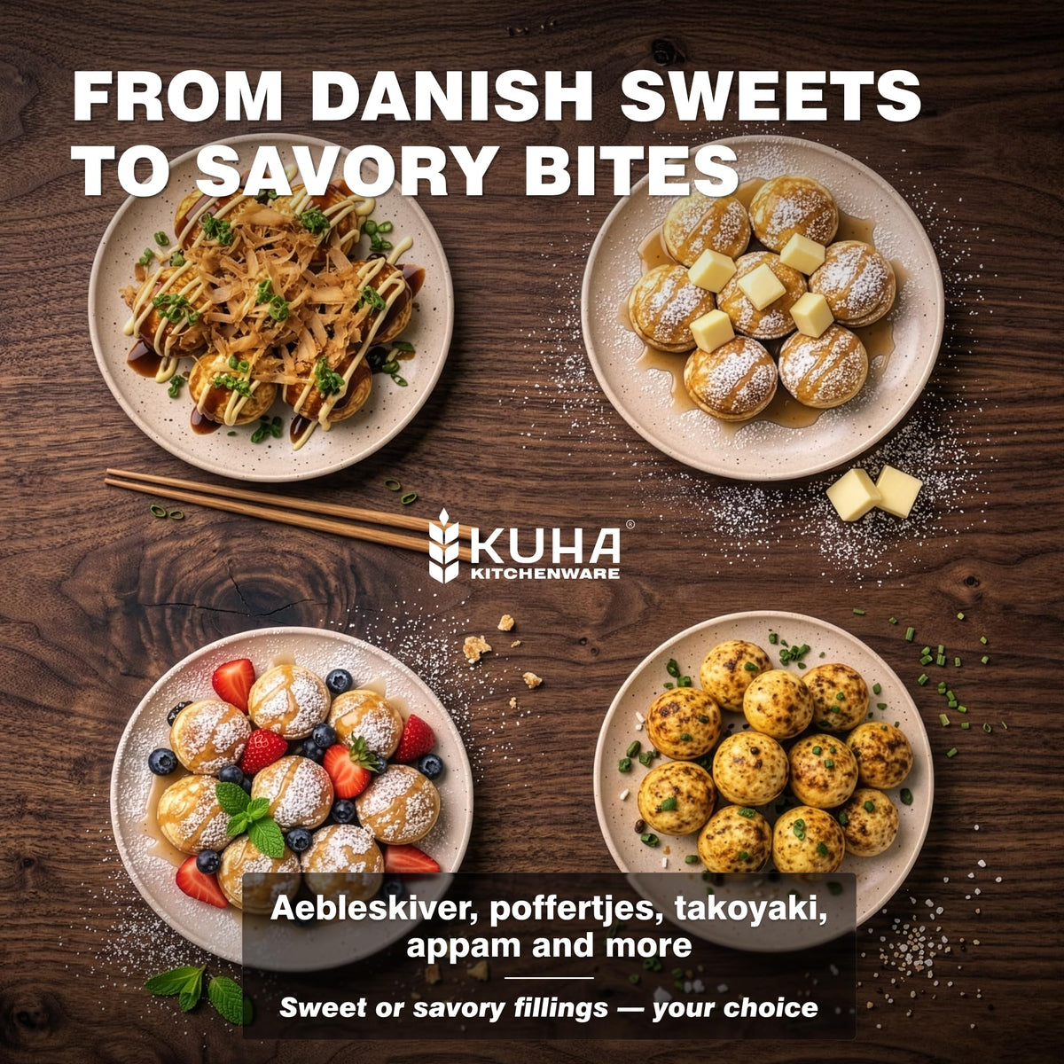 KUHA pan pre-seasoned surface demonstrates ready-to-use nonstick performance.