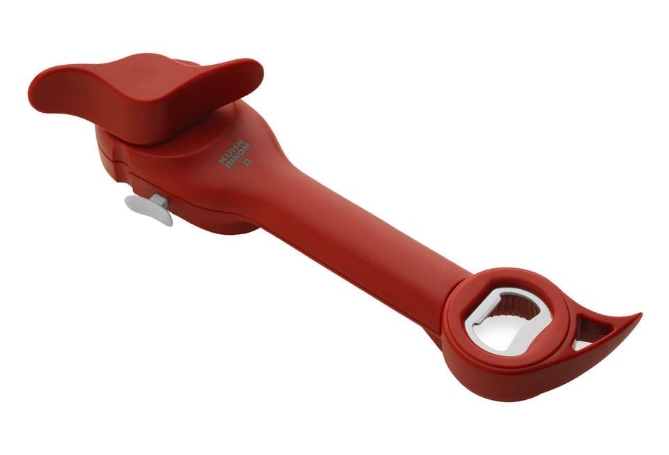 Kuhn Rikon Auto Safety Master Opener for cans with safe edge access.