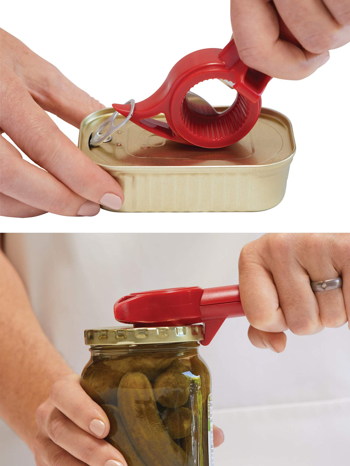 Kuhn Rikon Auto Safety Master Opener dimensions 9-by-2.75 inches