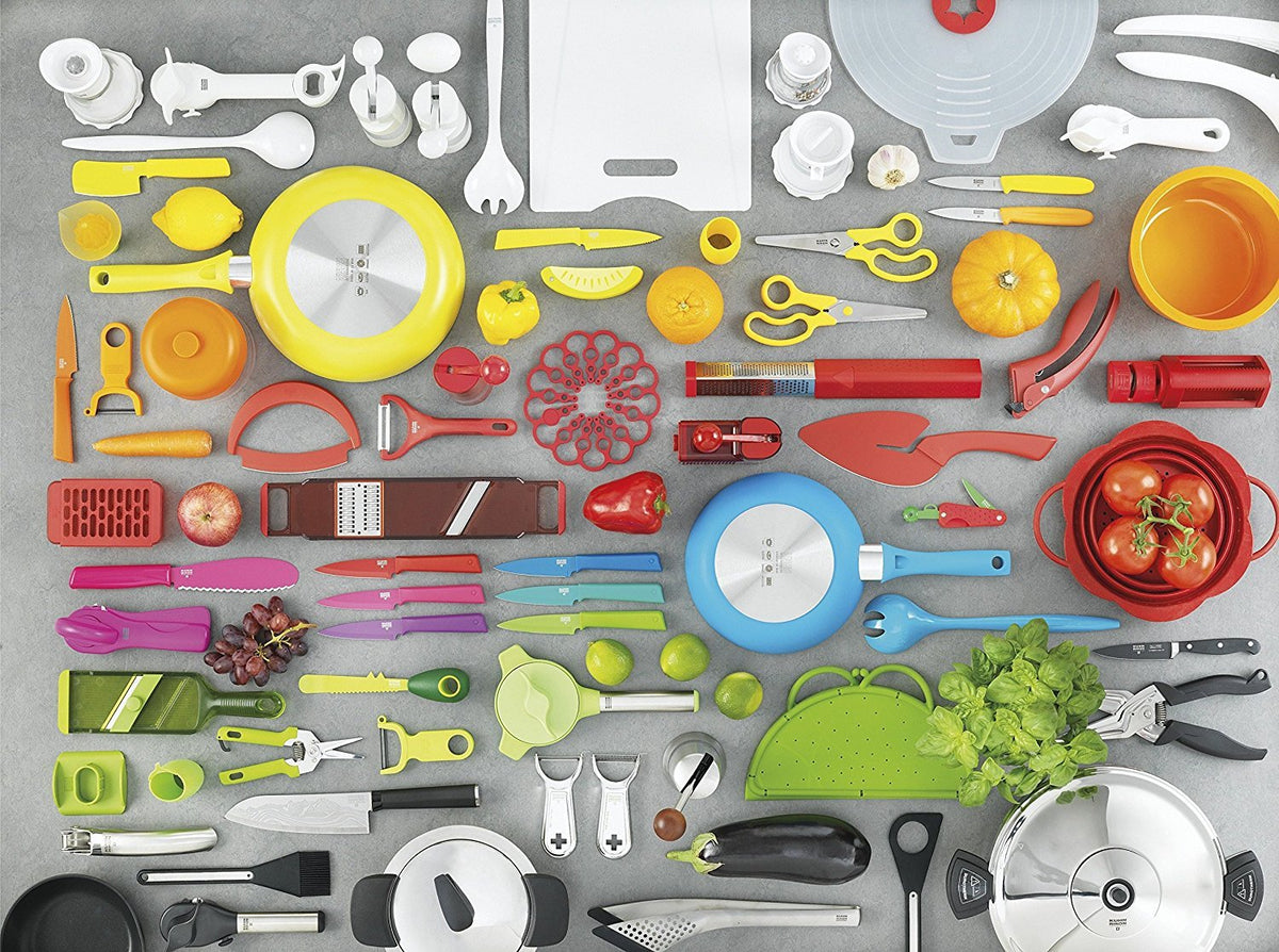 Kuhn Rikon sleek black design fits modern kitchens and stays sturdy.