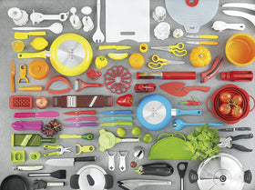 Kuhn Rikon sleek black design fits modern kitchens and stays sturdy.