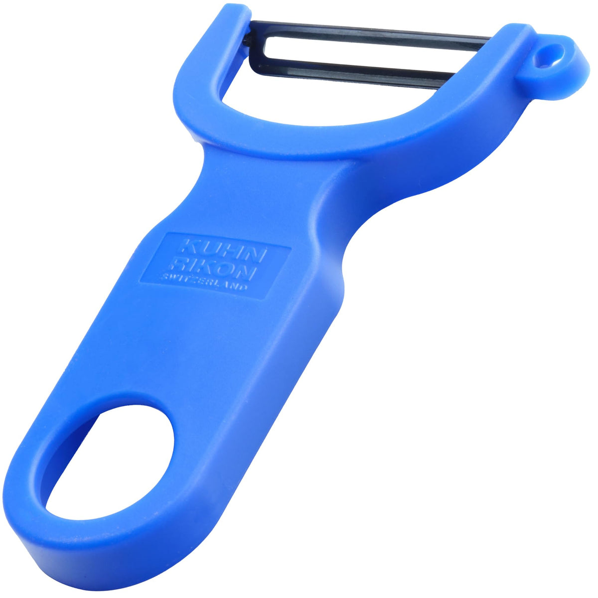 Kuhn Rikon Original Swiss Peeler blade enables ultra sharp peeling with precision