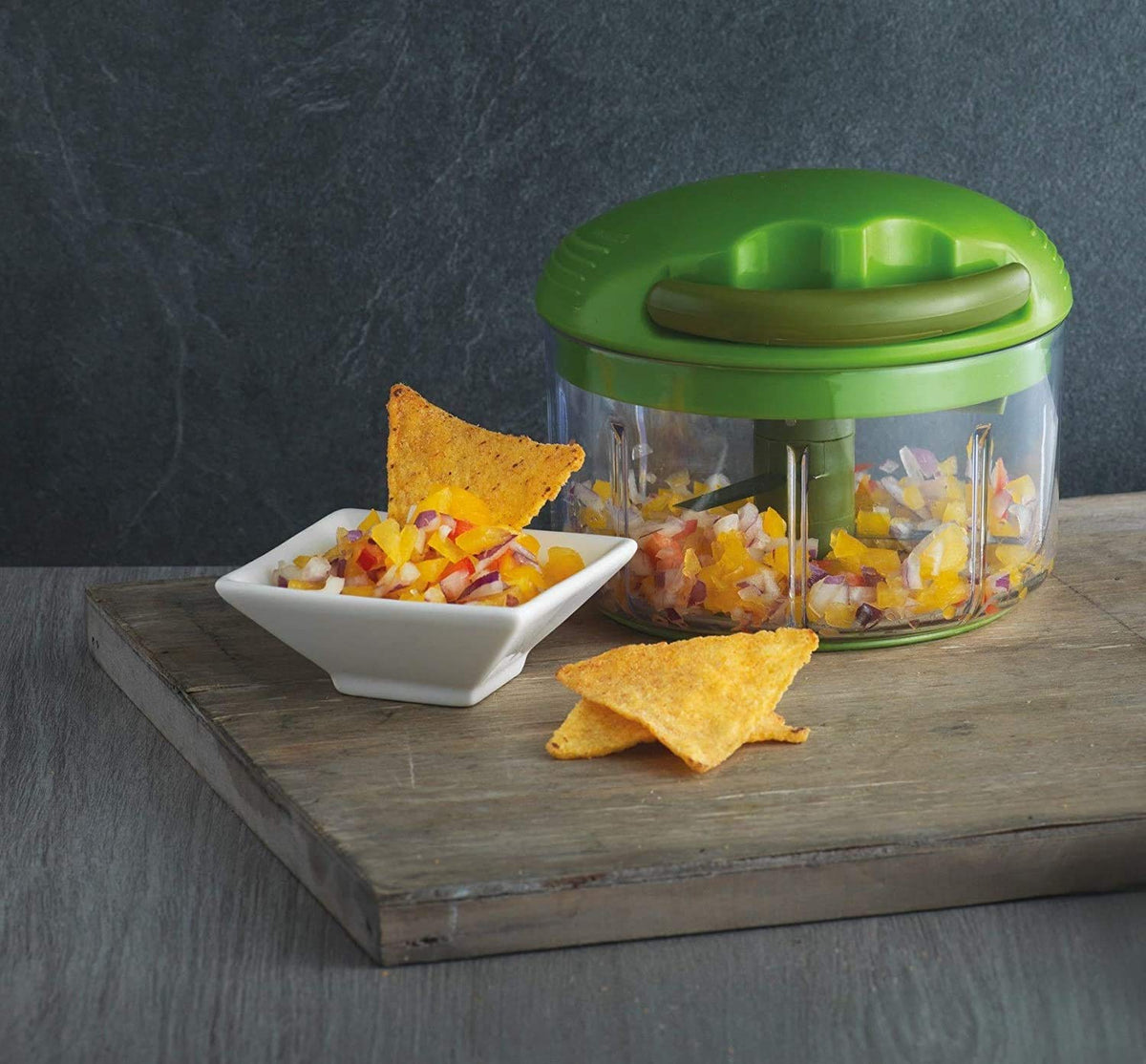 Kuhn Rikon Pull Chop 3-year guarantee supports kitchen reliability