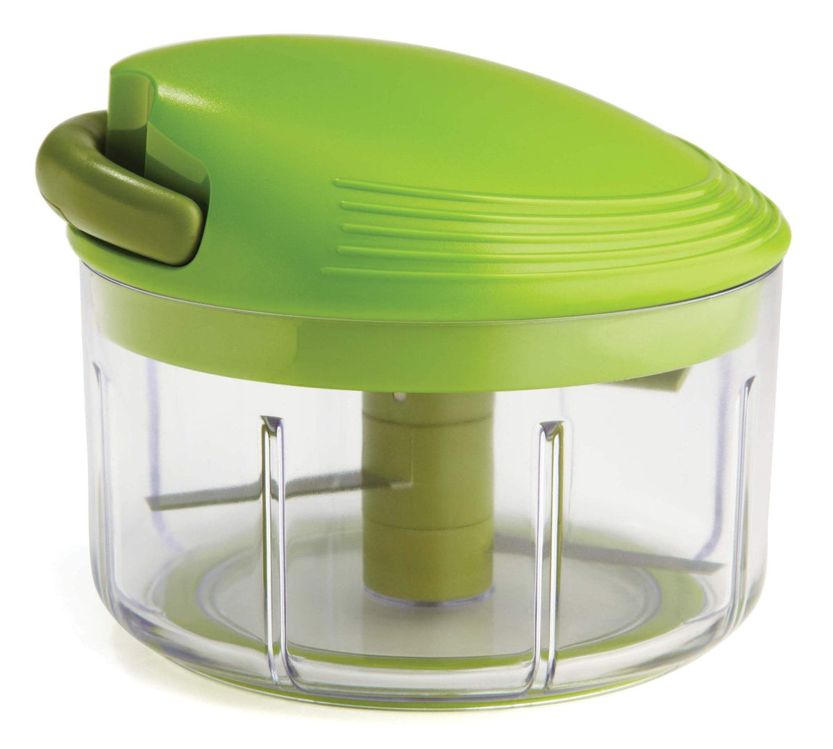 Kuhn Rikon Pull Chop base securely on counter for stable chopping