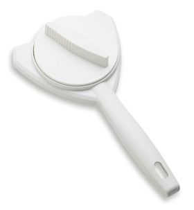 Kuhn Rikon Strain-Free Gripper Opener grips jar lids securely for easier opening