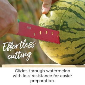 Kuhn Rikon Watermelon Knife makes quick, serving-ready portions of large fruits.