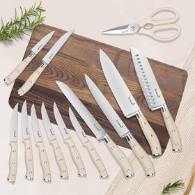 KUISINE bread knife 8-inch serrated for clean bread slices