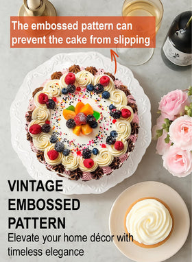 Kukikan dessert display stand demonstrates versatility with cupcakes and cookies.