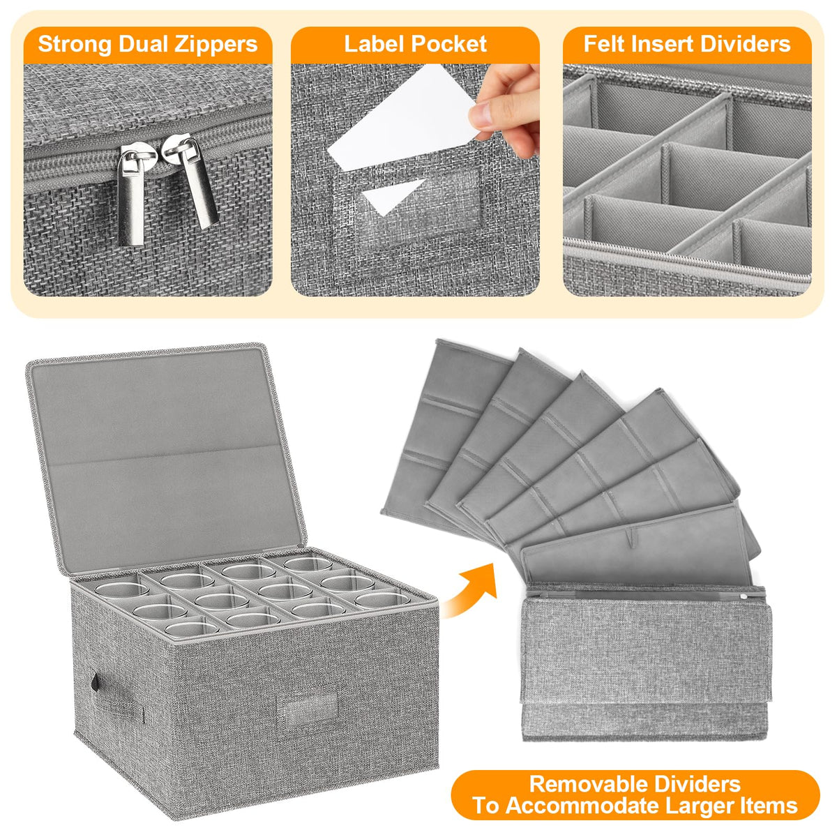 Kukikan soft interior protection cradling glasses and cushioning impacts