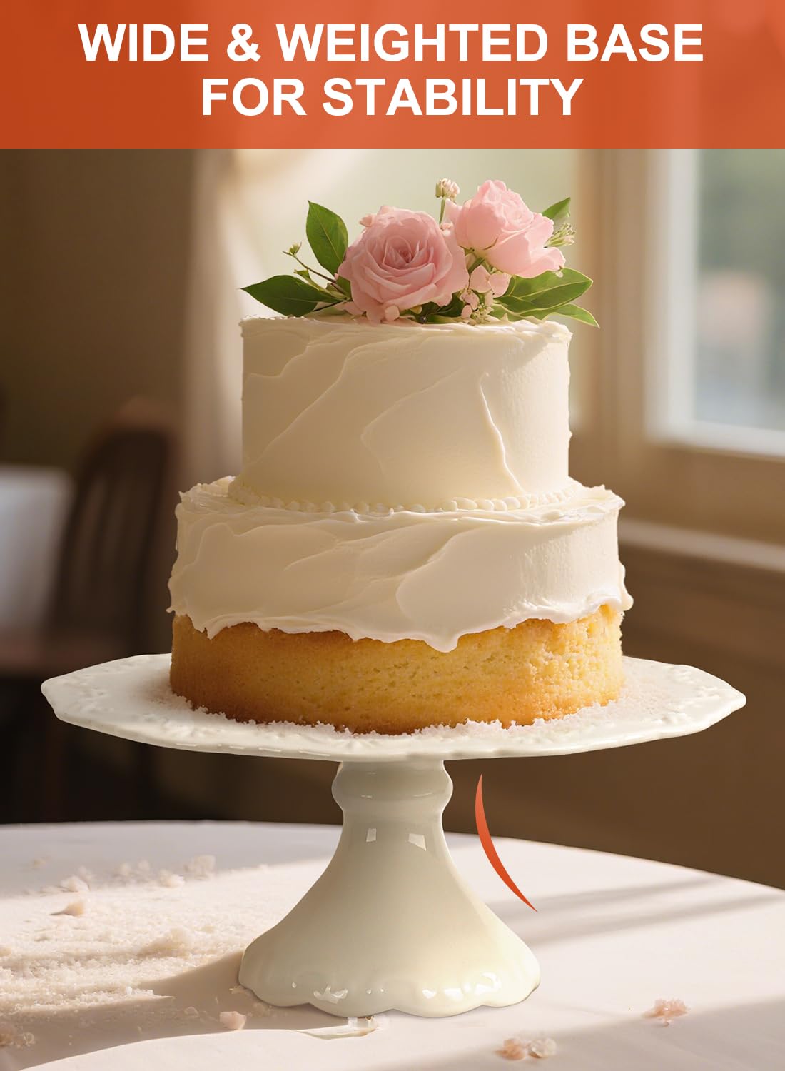 Kukikan wedding centerpiece stand highlights an elegant focal point for celebrations.