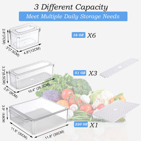 KUMD drain-tray keeps produce elevated for crisper results.