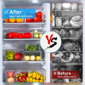 KUMD universal-fit bins work with major fridges and shelves.