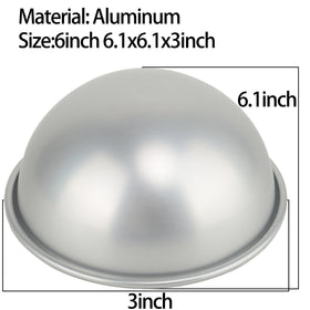 Kundalini sport ball dome pan ideal for themed birthday cakes and party fun.