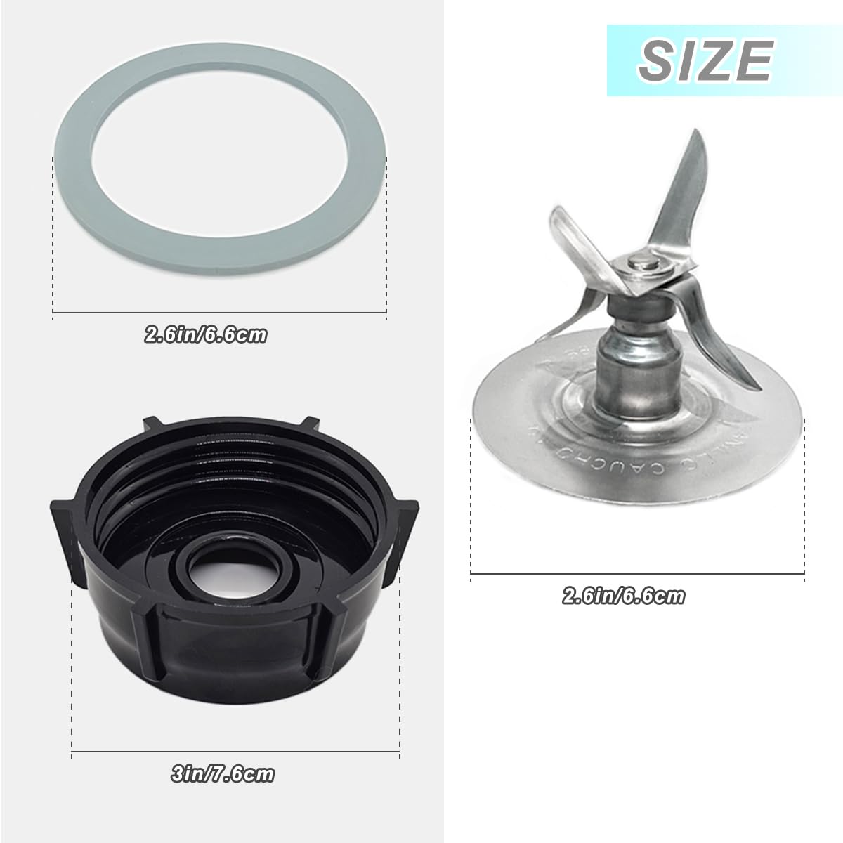 Kuntorie Oster Classic 4-fin blade for efficient blending