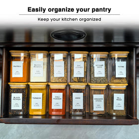Kuocodall compact storage set boosts kitchen organization and quick access.