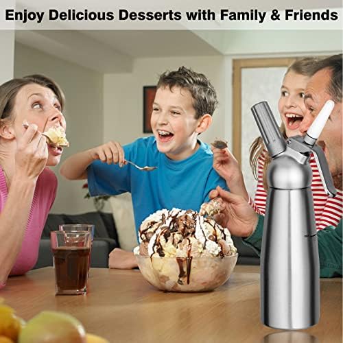 Kupadio dishwasher-safe cream dispenser simplifies cleaning after use.