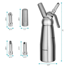 Kupadio durable rust-resistant aluminum construction for long-term kitchen use.