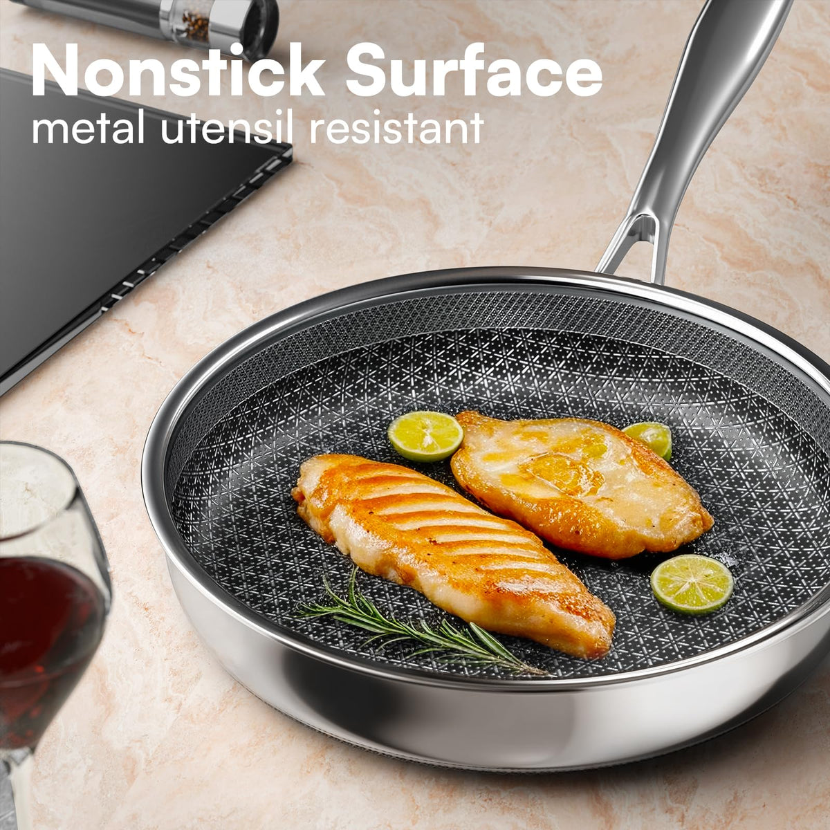 KURRUNGIE base magnetized for rapid, even heat on induction stoves