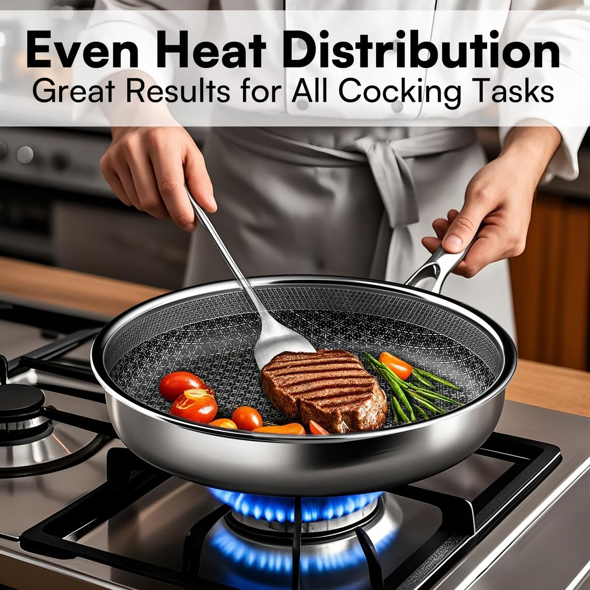 KURRUNGIE pan is dishwasher-safe for quick cleanup after meals
