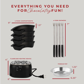 Kusini four skewers set for perfectly toasted marshmallows.