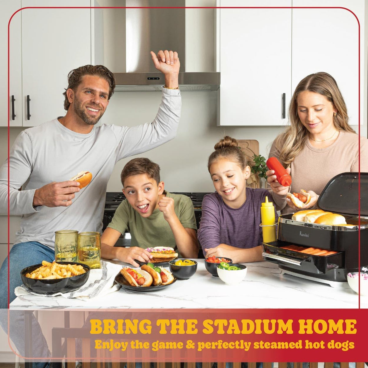 Kusini family dinner night setup for effortless entertaining.