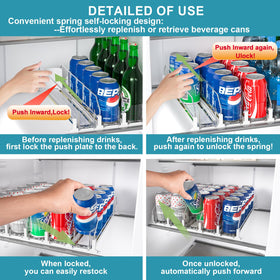 KUUKIKV versatile storage for fridge and counter spaces to organize beverages