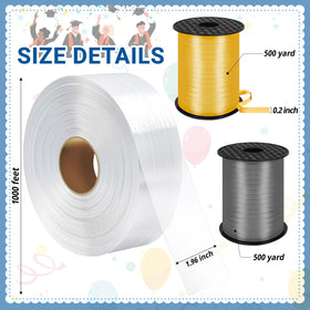 KVCSYAW ribbon pack with 500 yd spools for vibrant finishes