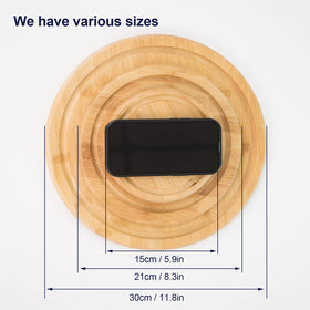 KVMORZE 11-8-inch tray-only plate presents snacks elegantly.