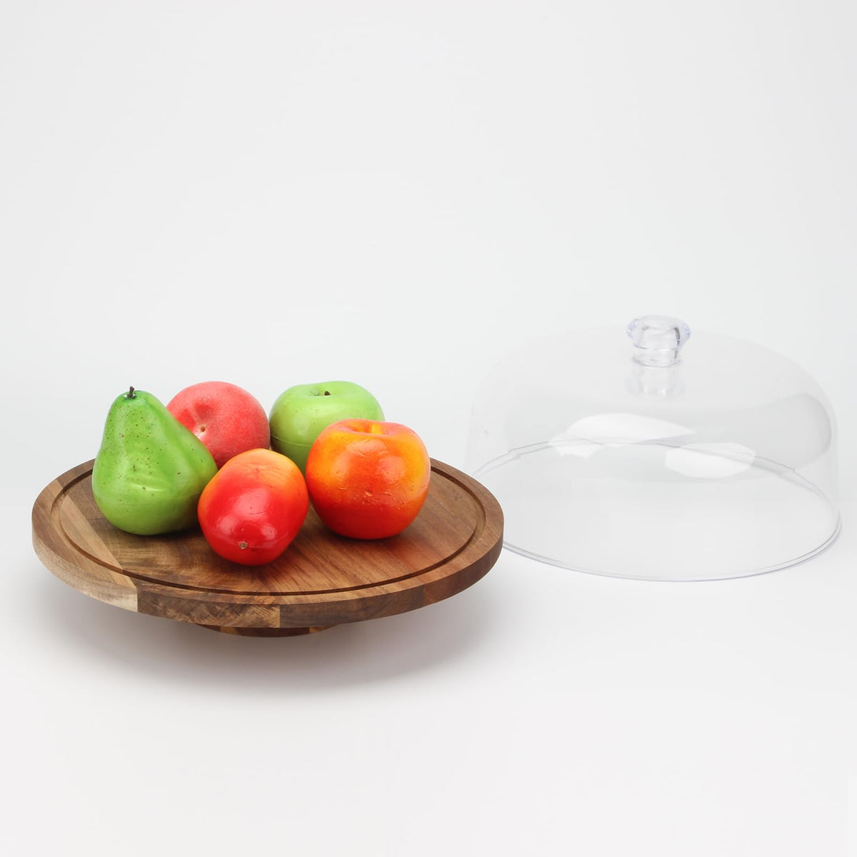 KVMORZE dishwasher-safe cake dome for easy cleaning and reuse