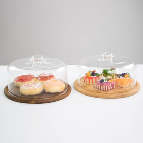 KVMORZE dishwasher-safe glass dome ready for easy cleaning after events