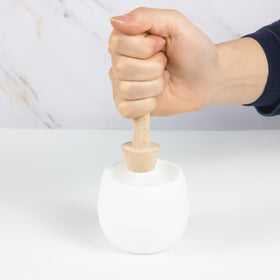 KVMORZE tart tamper set small ideal for bite sized tartlets and minis.