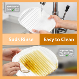 KVZKVZ dishwasher-safe tray simplifies post-meal cleaning.