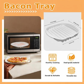 KVZKVZ versatile tray handles bacon, sausages, and hot dogs.