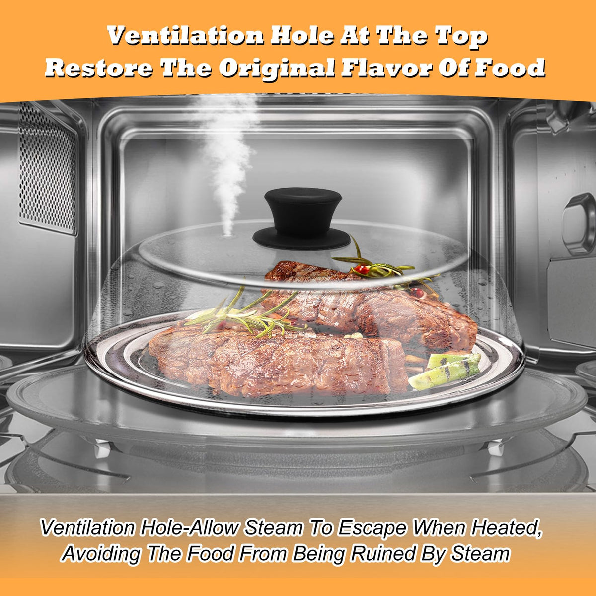 KVZKVZ dishwasher-safe cover simplifies cleanup after meals.
