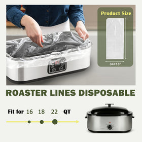 KVZKVZ disposable liners offer easy removal and prevent grease buildup.