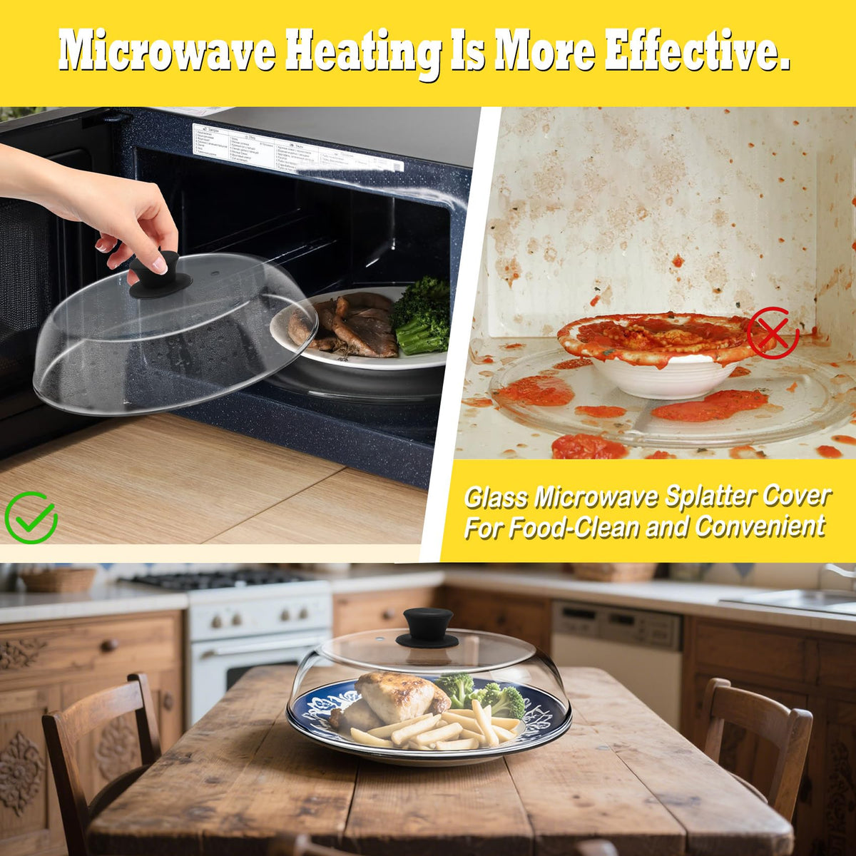 KVZKVZ easy-grip silicone handle stays cool.